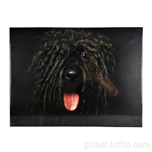 China Crystal Dog Canvas Painting for Wall Decor Manufactory